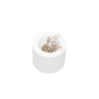 MAUL Klammernspender Eco MAULpro 4.30 7.3cm, weiss, 15 Klammern