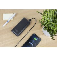ANSMANN Powerbank PB320PD, 10.000 mAh, schwarz