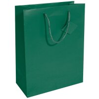 sigel Sac cadeau, vernis mat, taille: S, vert opaline