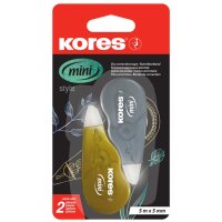 Kores Einweg-Korrekturroller "Mini Metallic Style"