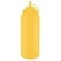 APS Bouteille verseuse souple, 490 ml, set de 6, jaune