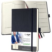 sigel Buchkalender Conceptum, DIN A5, immerwährend,...