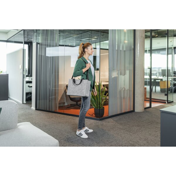 sigel Sacoche en feutre Business Desk Sharing Bag Cassic M
