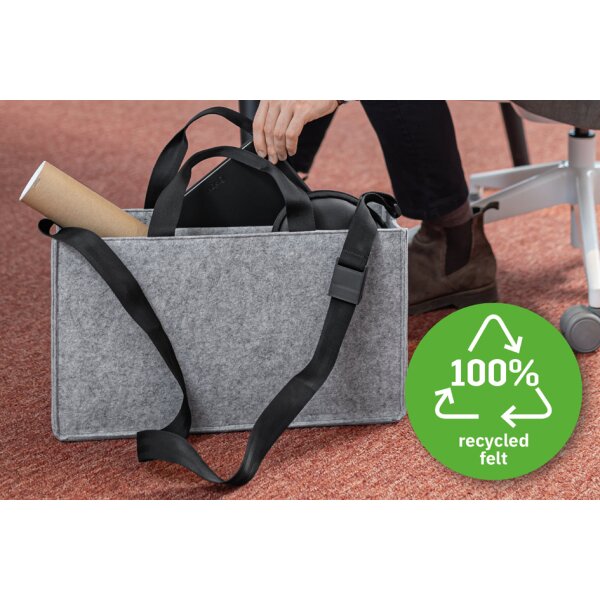 sigel Sacoche en feutre Business Desk Sharing Bag Cassic M