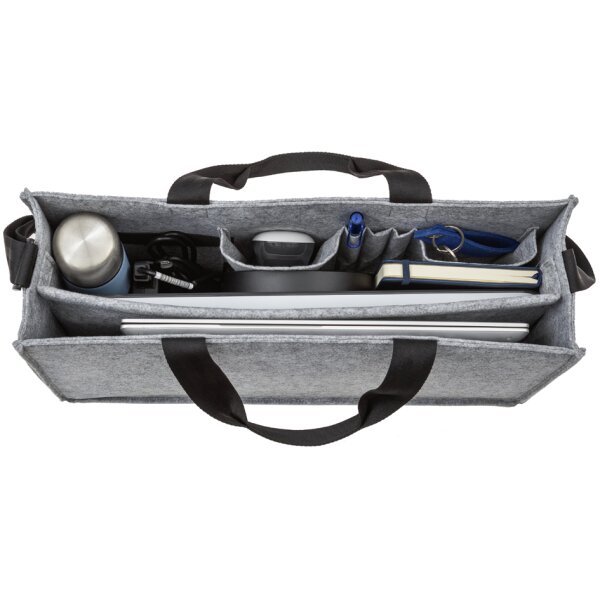 sigel Sac en feutre Business Desk Sharing Bag Classic L,gris