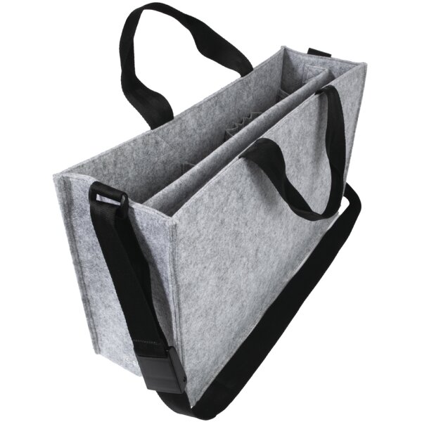sigel Sac en feutre Business Desk Sharing Bag Classic L,gris