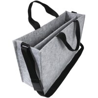 sigel Sac en feutre Business Desk Sharing Bag Classic L,gris