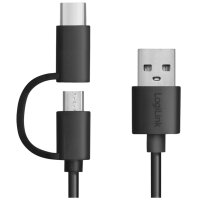 LogiLink Powerbank, 10.000 mAh, 2x USB, noir