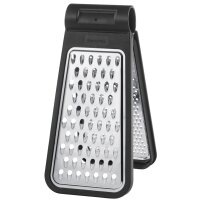 GastroMax Faltreibe, 2 Seiten, Edelstahl schwarz