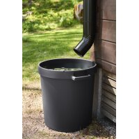 orthex Conteneur de jardin/bac, 80 litres, gris foncé