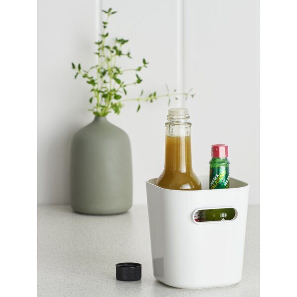 smartstore Boîte de rangement COMPACT SLIM, 1,32 litre,blanc