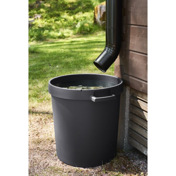 orthex Gartencontainer Behälter, 65 Liter, dunkelgrau