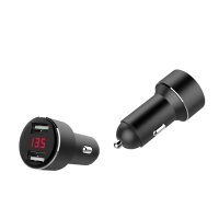 IWH Chargeur USB pour voiture avec indicateur de tension