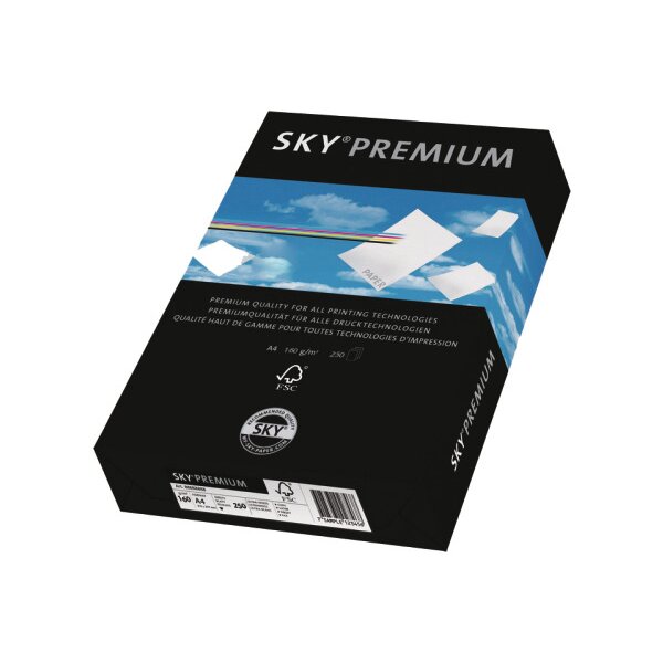 SKY Premium Papier A3 88233205 160g, weiss 250 Blatt