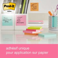 Post-it Haftnotizen notes, 127 x 76 mm, rosa