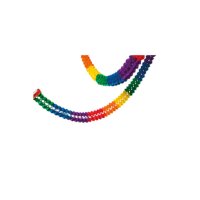 NEUTRAL Girlande Regenbogen 9906499 16x400cm