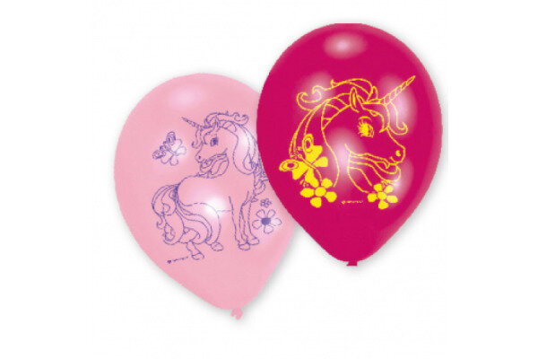 NEUTRAL Ballon Licorne 22.8cm 9902112 6 pcs.
