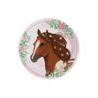 NEUTRAL Teller Pferd 23cm 9909874-66 8 Stück