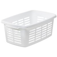 orthex Corbeille à linge, 30 litres, blanc