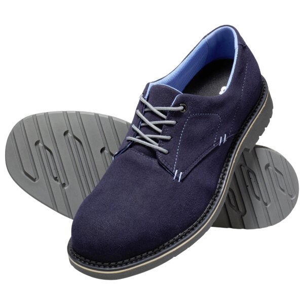 uvex 1 business Sicherheits-Halbschuh S3, blau, Gr. 43