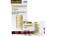 SCOTCH Tape 550 15mmx33m 5501533K transparent, reissfest