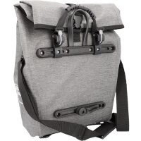 FISCHER Fahrrad-Gepäckträgertasche City, grau