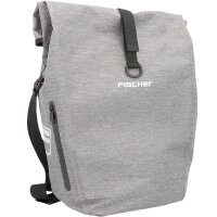 FISCHER Fahrrad-Gepäckträgertasche City, grau