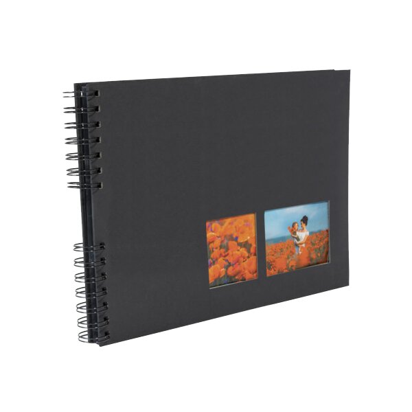 EXACOMPTA Foto-Spiralalbum Milano, 320 x 220 mm, violett