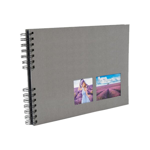 EXACOMPTA Foto-Spiralalbum Milano, 320 x 220 mm, violett