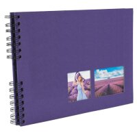 EXACOMPTA Foto-Spiralalbum Milano, 320 x 220 mm, schwarz