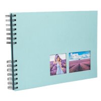 EXACOMPTA Foto-Spiralalbum Milano, 320 x 220 mm, schwarz