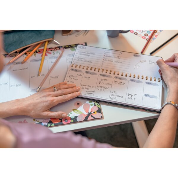 sigel Calendrier de table Jolie Apricot Inspiration