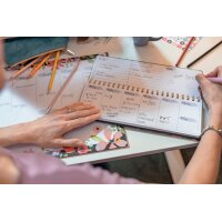 sigel Tischkalender Jolie "Flower Love",...