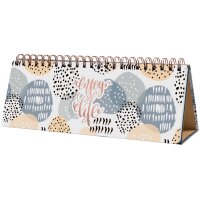 sigel Calendrier de table Jolie Flower Love, perpétuel