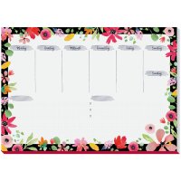 sigel Papier-Schreibunterlage Jolie "Flower...