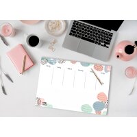 sigel Papier-Schreibunterlage Jolie "Flower...