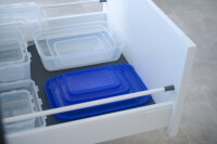 plast team Boîte de congélation Polar, 0,45 litre, bleu