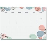 sigel Papier-Schreibunterlage Jolie Rose Inspiration, A3