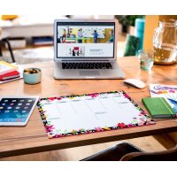 sigel Papier-Schreibunterlage Jolie Rose Inspiration, A3