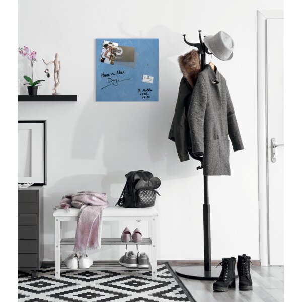 sigel Tableau magnétique en verre artverum Yellow Structure