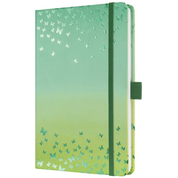 sigel Carnet de notes Jolie Butterfly Confetti Lime, A5