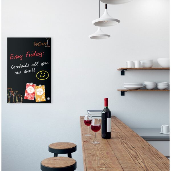 sigel Tableau magnétique en verre Artverum Drinks, (B)400 x