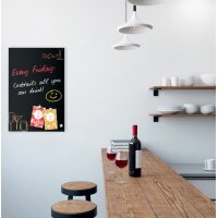 sigel Tableau magnétique en verre Artverum Drinks, (B)400 x