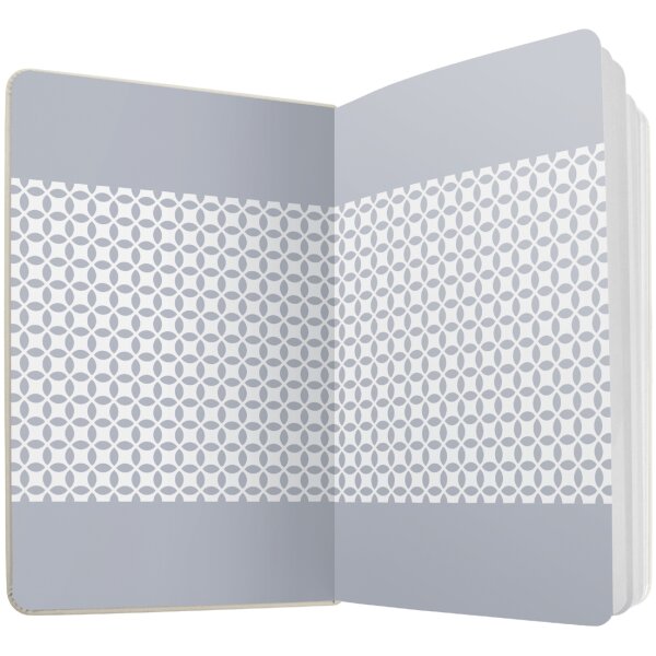 sigel Carnet de notes Jolie, similicuir, A5, gris