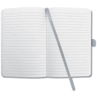 sigel Carnet de notes Jolie, similicuir, A5, gris