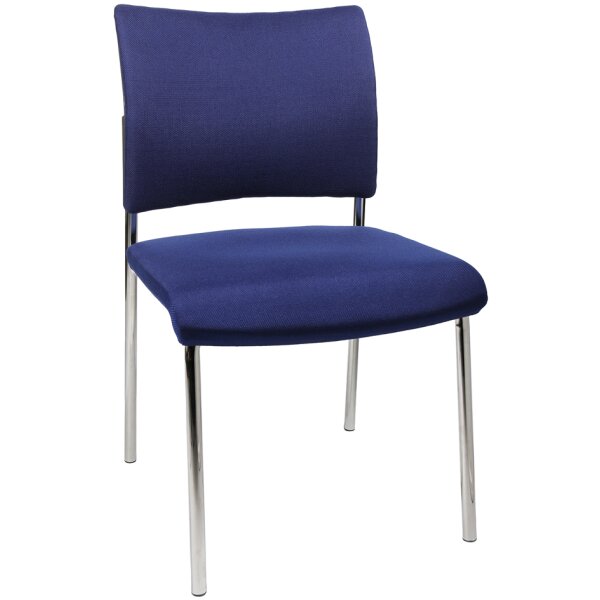 Topstar Chaise visiteur Visit 10 rembourré, violet