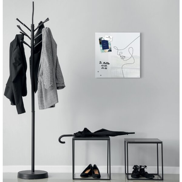 sigel Tableau magnétique en verre artverum Line Art