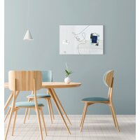 sigel Tableau magnétique en verre artverum Line Art