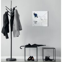 sigel Tableau magnétique en verre artverum Line Art