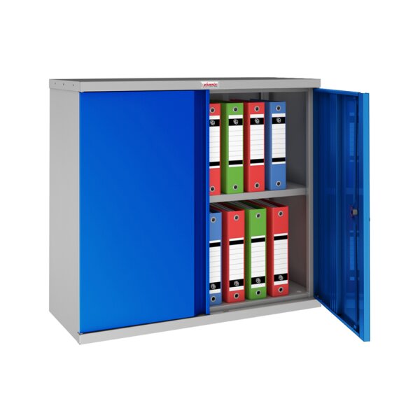 phoenix Aktenschrank SCL1491, aus Stahl, lichtgrau